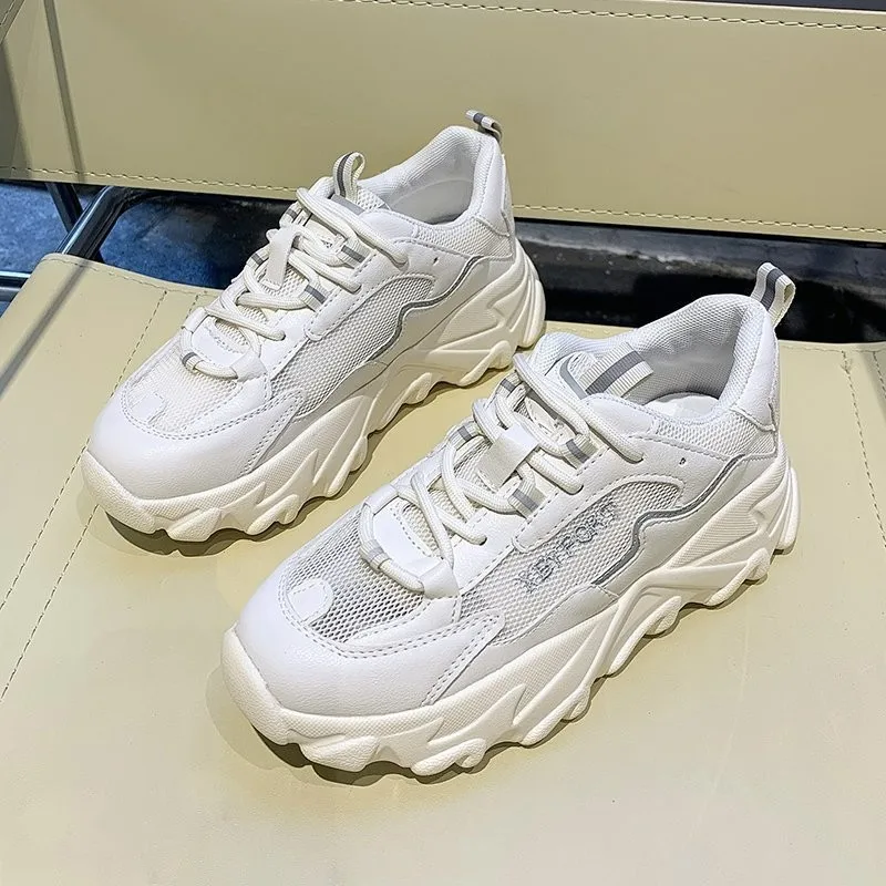 

Couple's Father Shoes Spring And Autumn New Net Red Super Popular Style Slim Leisure Street Blowing Sports Shoes