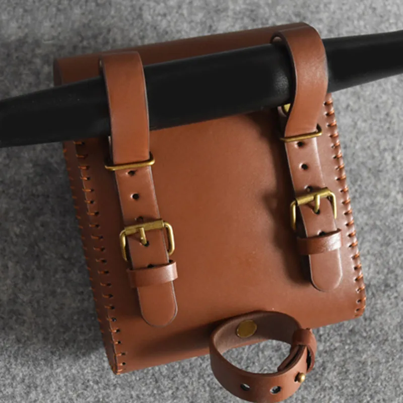 Велосипедная складная сумка для велосипеда передняя посылка шоссейного кожаная