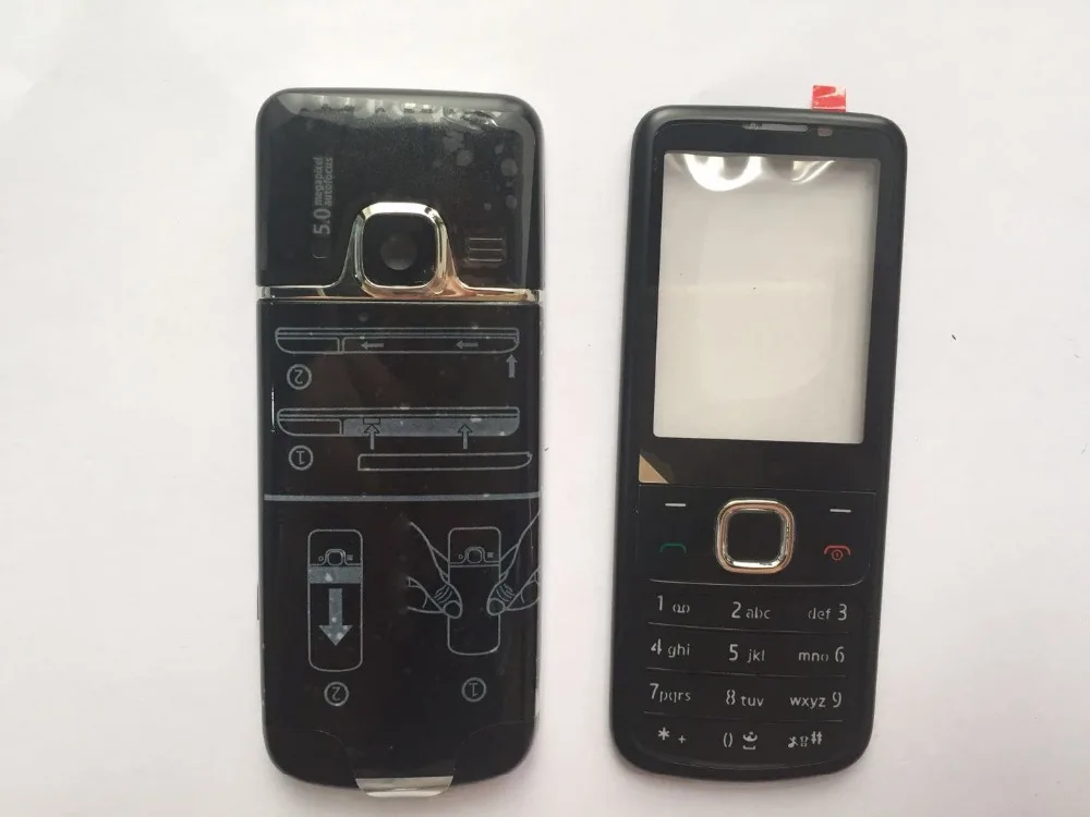 Yqwsyxl 100% Новинка для Nokia 6700 6700C металлическая полноразмерная передняя рамка +