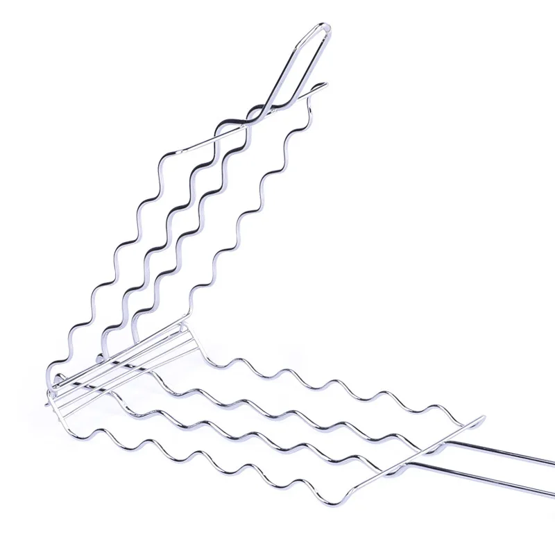 Инструмент для барбекю сетка из нержавеющей стали уличный Зажим стойка QQLIFE| |