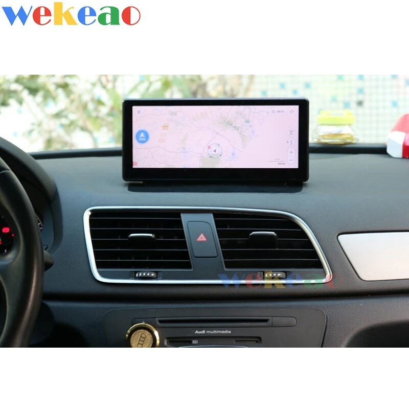 Wekeao 10 25 &quotсенсорный экран Android 0 автомобильный dvd-плеер для Audi Q3 автомобильное