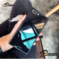 luxury square phone case for 8 7 6 6s plus car bracket function glass solid case for iphone 12 pro max 11 x xs max xr cover