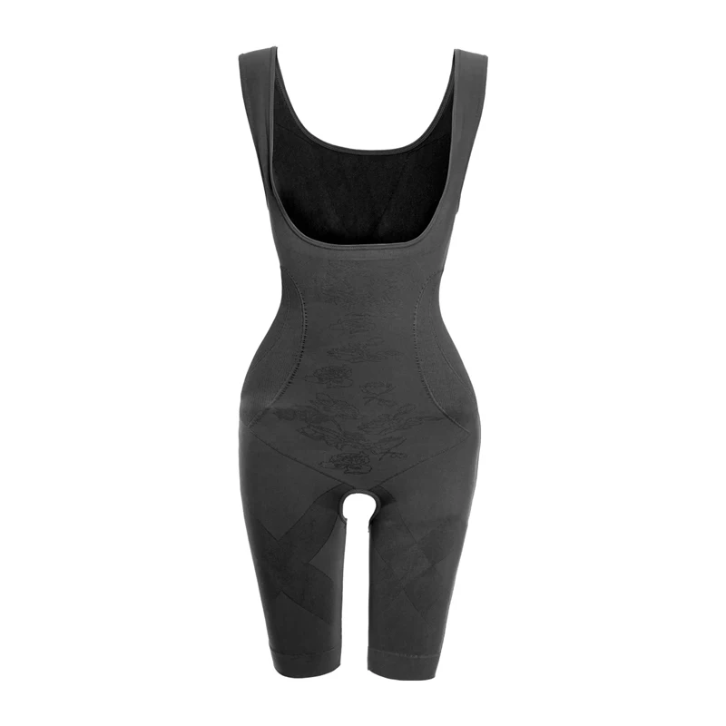 Women's Fashion Full Body Shaper Slimming Open Bust Bodysuit Shapewear Tummy Control Sexy Butt Lift Underbust