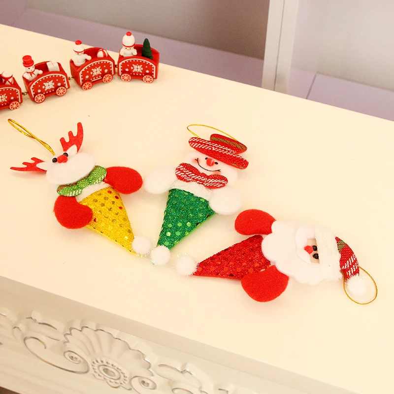 Рождественские украшения/подвеска с Санта Клаусом/Рождественская кукольная