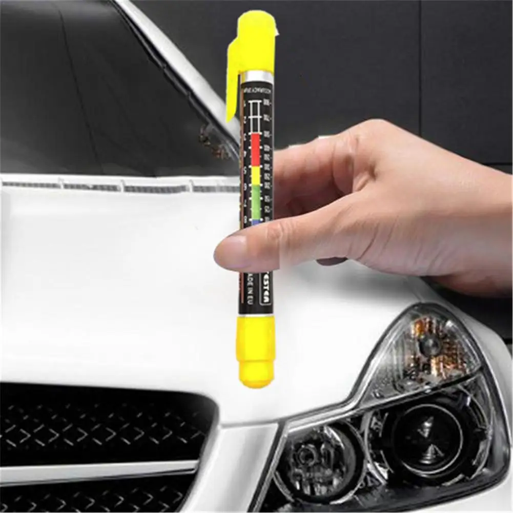 

Auto Paint Thickness Tester Meter Gauge Crash Check Test Paint Tester With Magnetic Tip Scale Indicate Waterproof