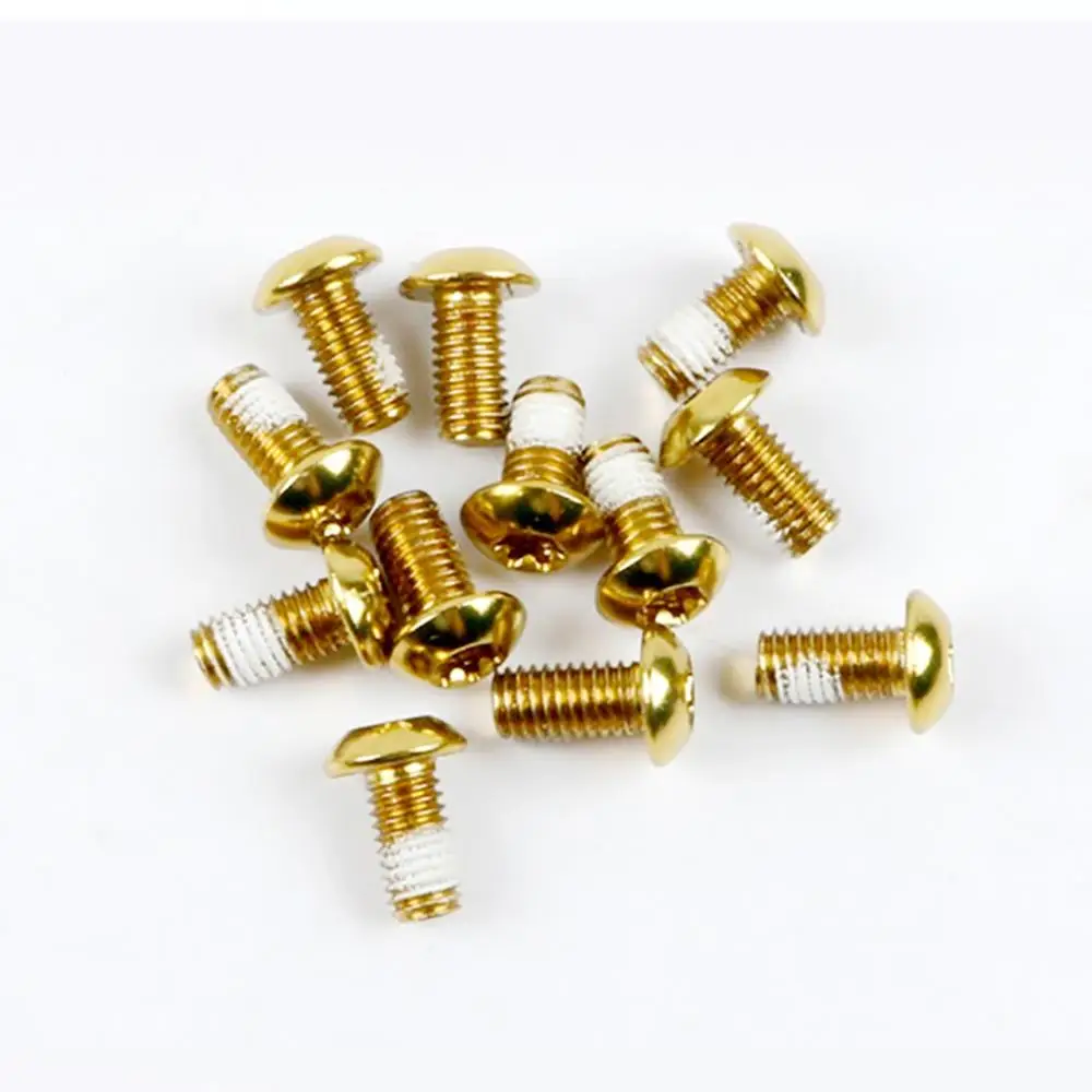 12 шт. цветные дисковые тормозные винты T25 для горного велосипеда|Велосипедный