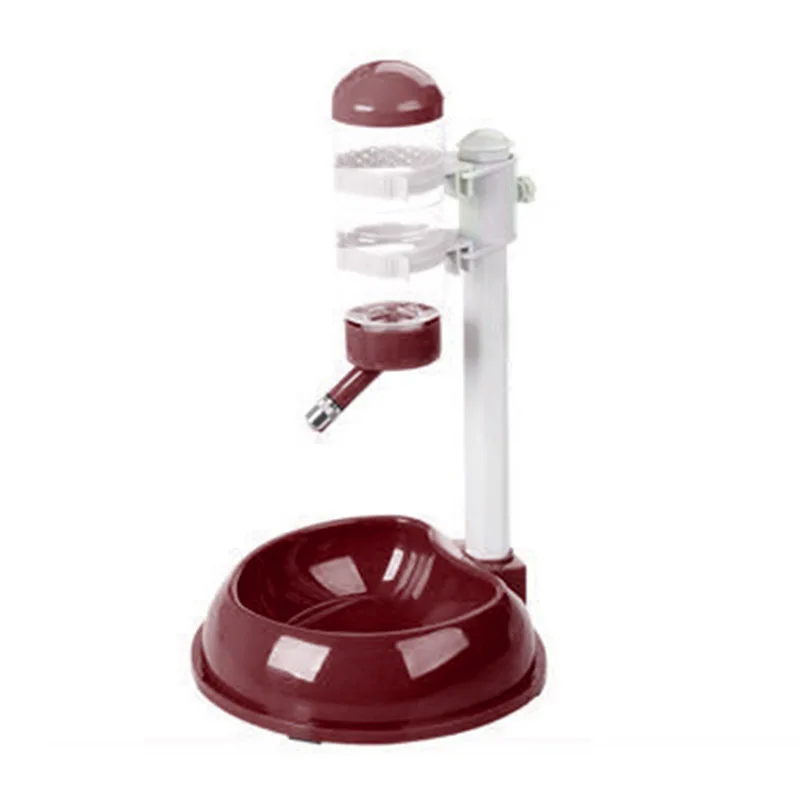 Пластиковый кормушка для воды домашних животных подвесная подъемная