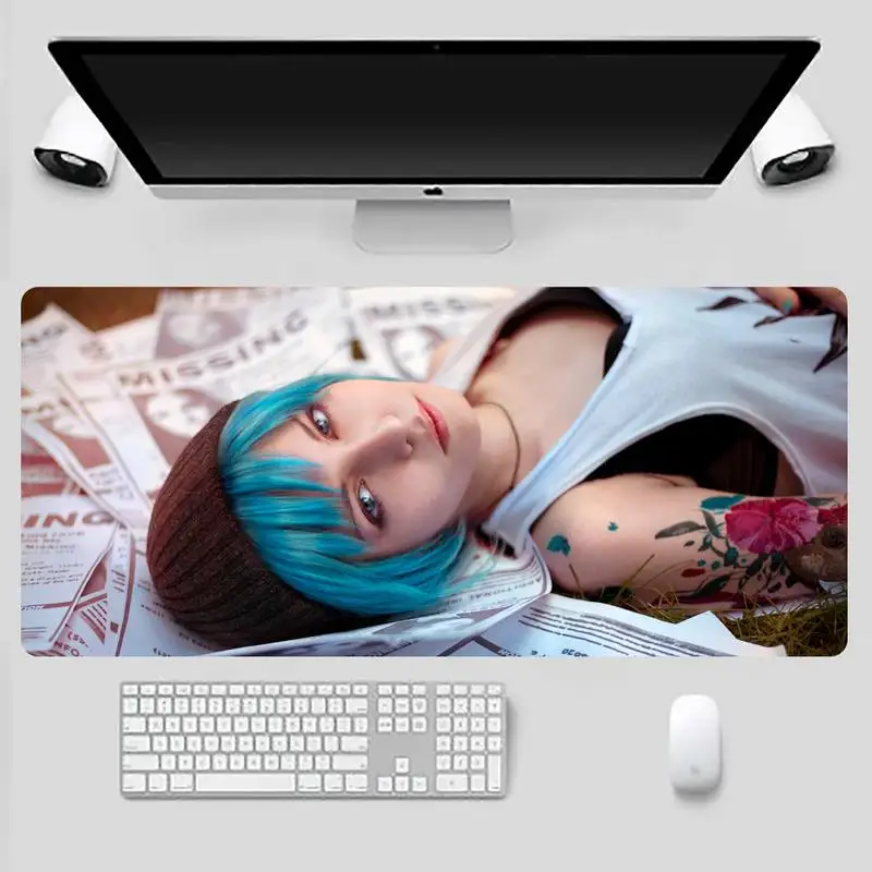 

life is strange game Customized laptop Gaming mouse pad Game Office Work Mouse Mat pad X XL Non-slip Laptop Cushion mouse pad