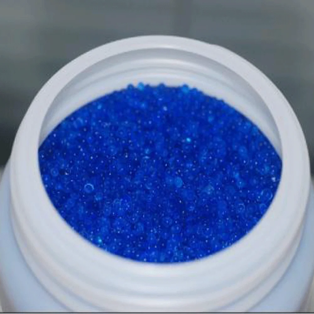 500 г водонепроницаемая упаковка синий оранжевый многоразовые силикагель бусины