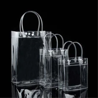 new portable carring new clear tote bag transparent purse shoulder handbag stadium approved sml useful jewelry carring bag