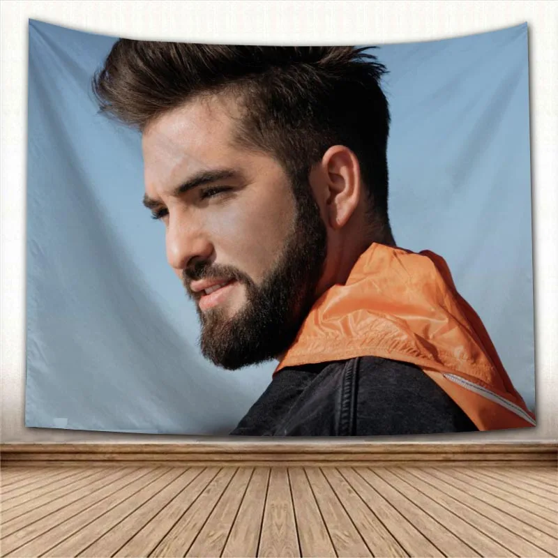 

Nice Kendji Girac Tapestry Colorful Psychedelic Decorative Carpet Wall Fabric For Living Room Bedroom Tapestries Accessories
