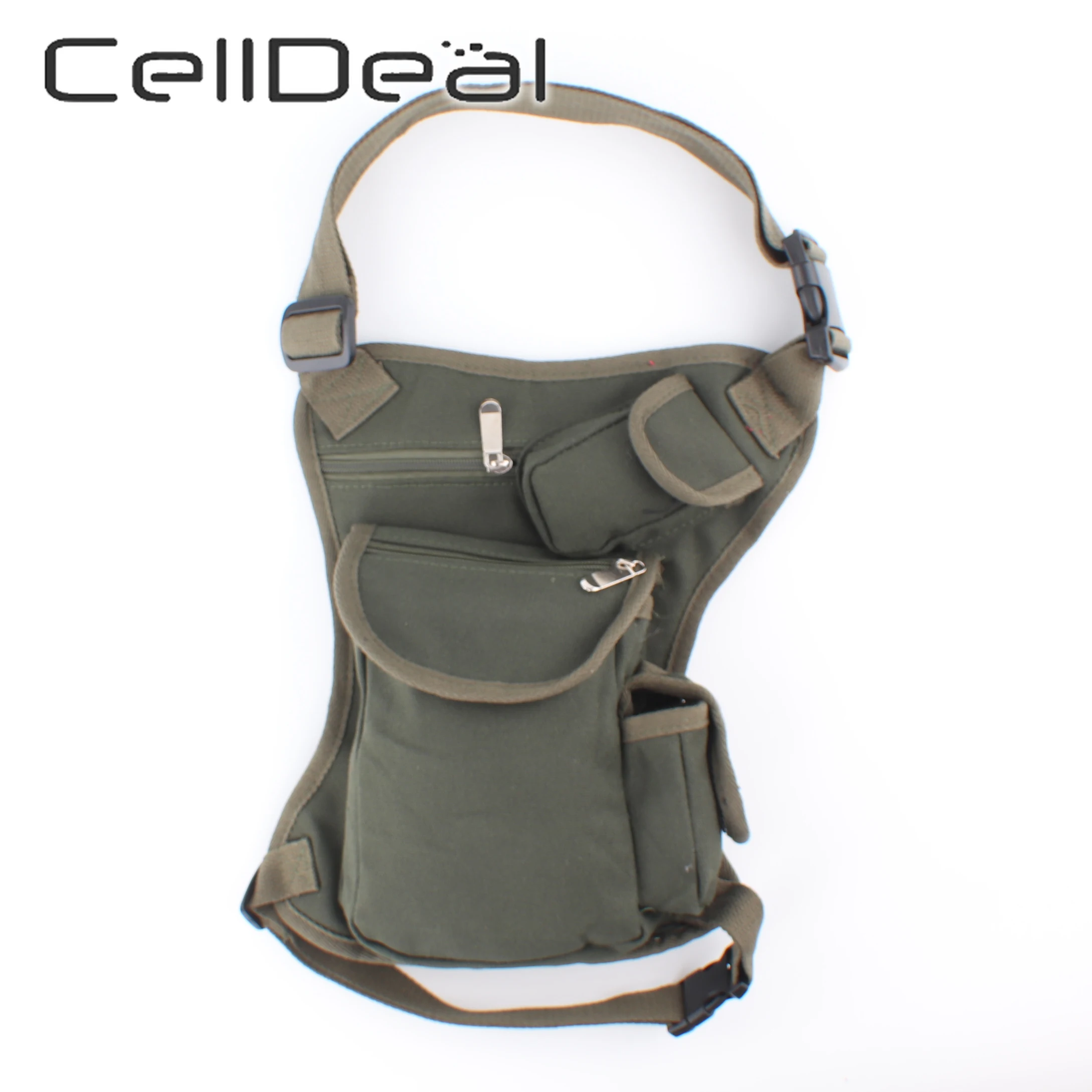 CellDeal Высококачественная многофункциональная хлопковая холщовая поясная сумка