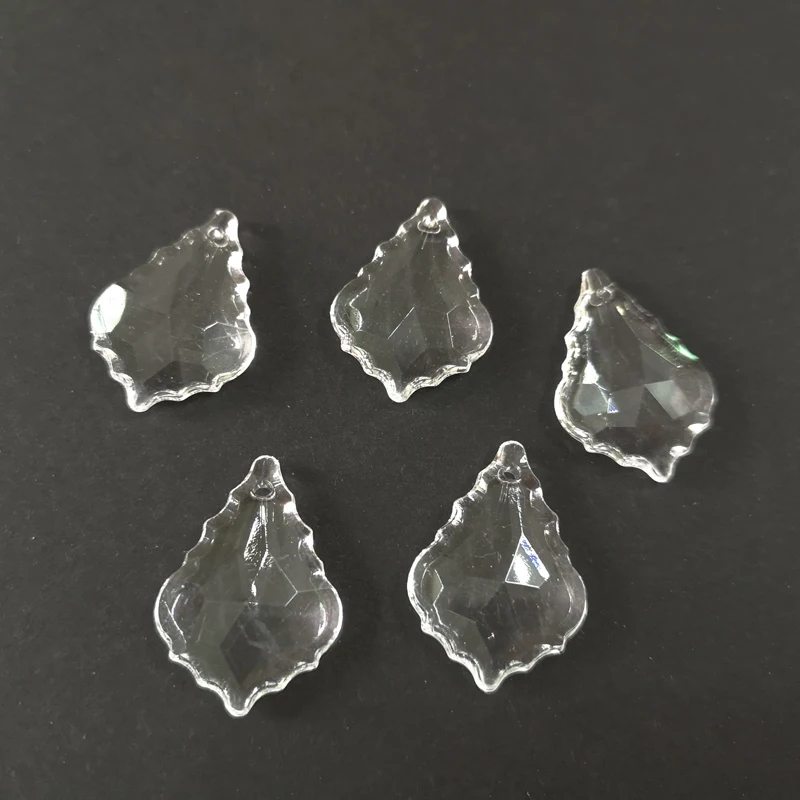 

30mm*21mm*6mm 280pcs/bag Clear Acrylic Faceted Water Drop Beads/DIY Hand Made /Finding Beads