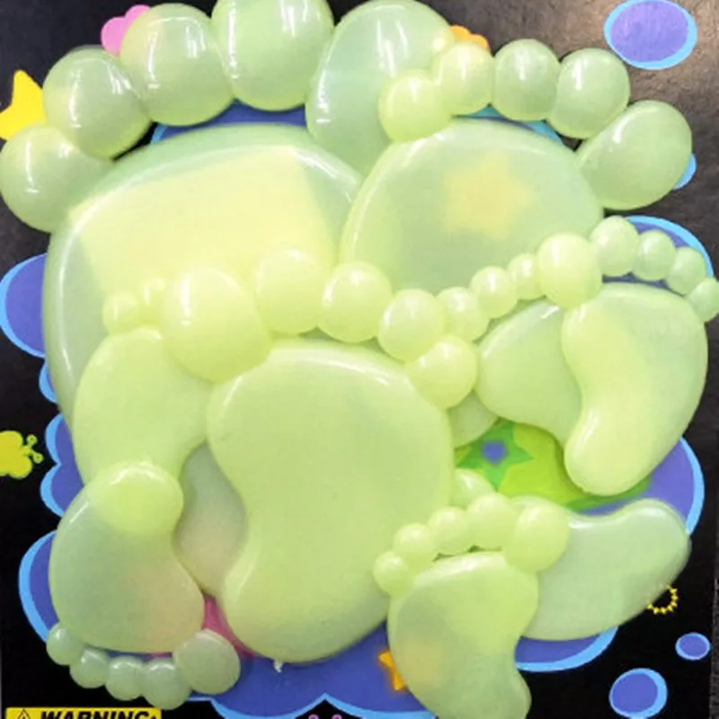 3D светящиеся следы энергии для хранения флуоресцентный светится в темноте на