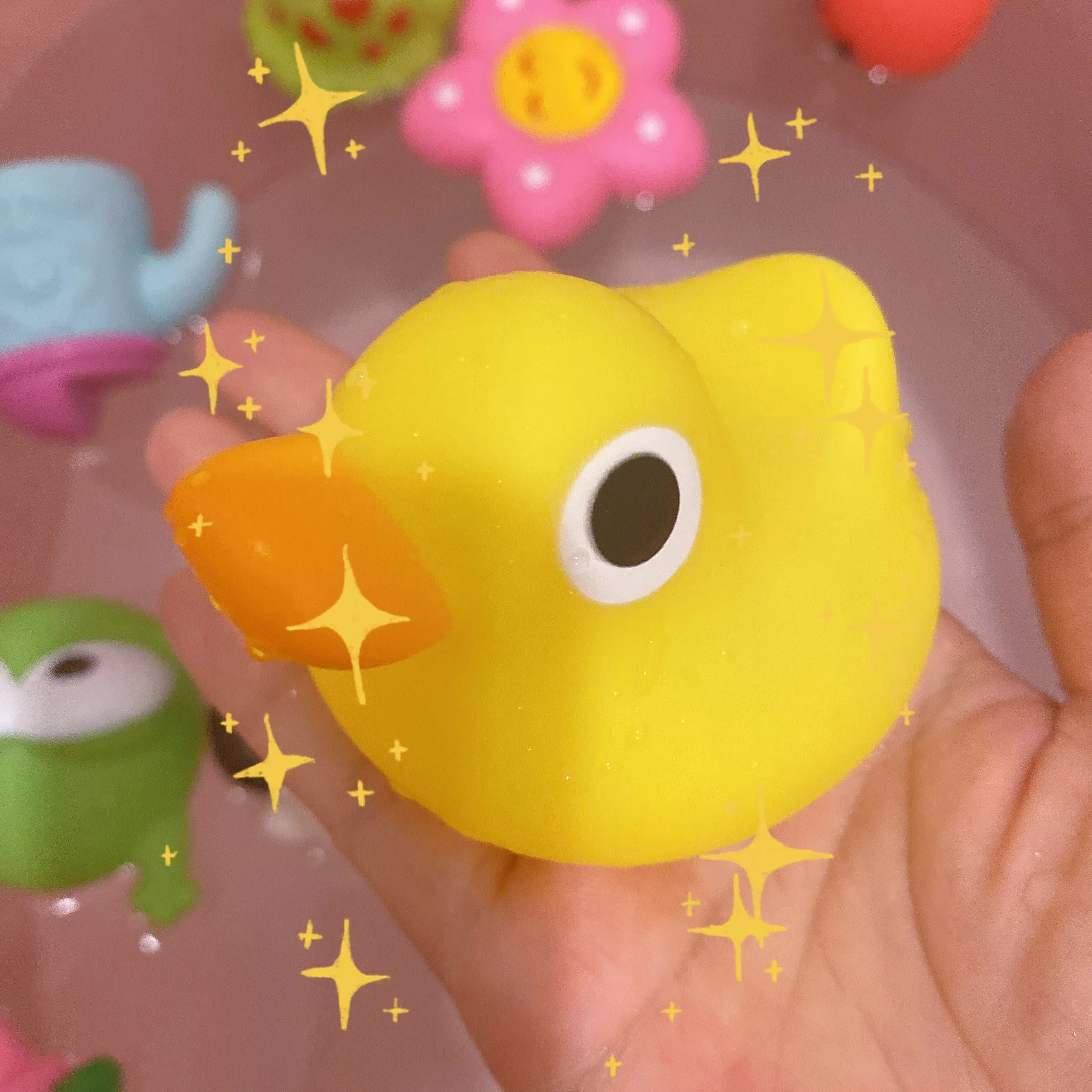Игрушка детская для купания Милая с изображением утки лягушки распылитель воды