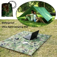 outdoor floor tarp picnic mat waterproof tent mat ultralight pocket tents camping hiking sack footprints beach tarps