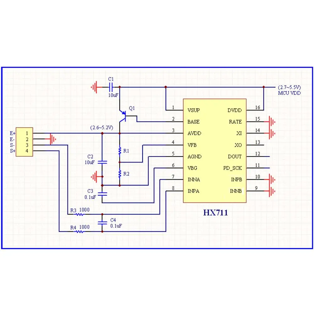 Датчик веса электронные кухонные весы + Модуль взвешивания HX711 AD 10 кг |