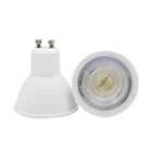 Светодиодный прожектор GU10 6w 220v 230v 240v cob лампа холодный белый 6500k натуральный белый 4000k теплый белый 3000k регулируемый прожсветильник
