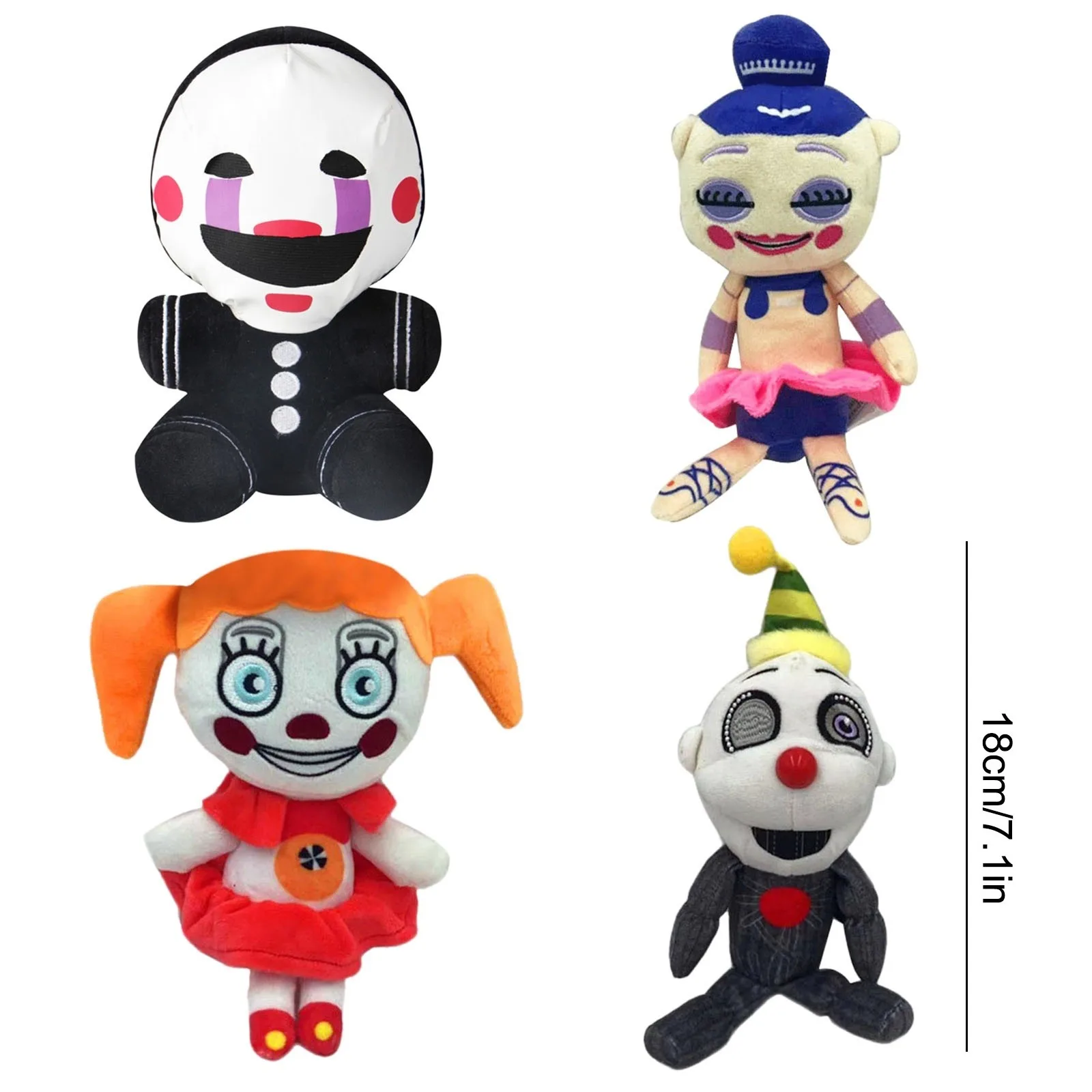 

Novel Plush Toys Teddy Bear Dolls Teddy Bear's Five Night Harem Doll Funny Children's holiday birthday gifts Collection