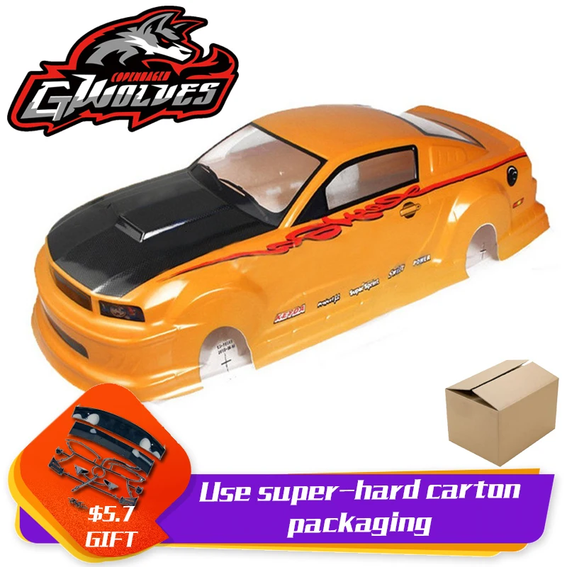 37 видов 1/10 RC автомобиль 195/190 мм ПВХ Окрашенный корпус с хвостом для 1:10 RC хобби гоночный Дрифт автомобиль hsp yokomo hpi ZD TAMIYA