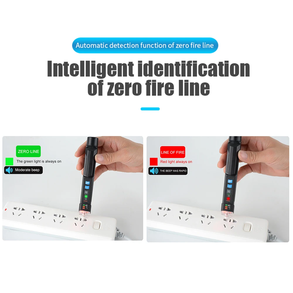 Бесконтактный Тестер Напряжения переменного тока MESTEK AC20 детектор напряжения