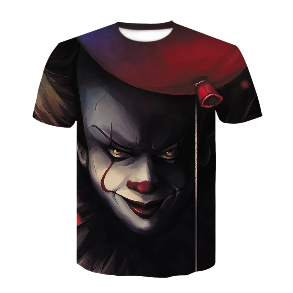 

Summer Fashion New The Film Theme 3D Printing Summer Hot Sale Short-Sleeved Round Neck Men And Women Same Sports T-shirt
