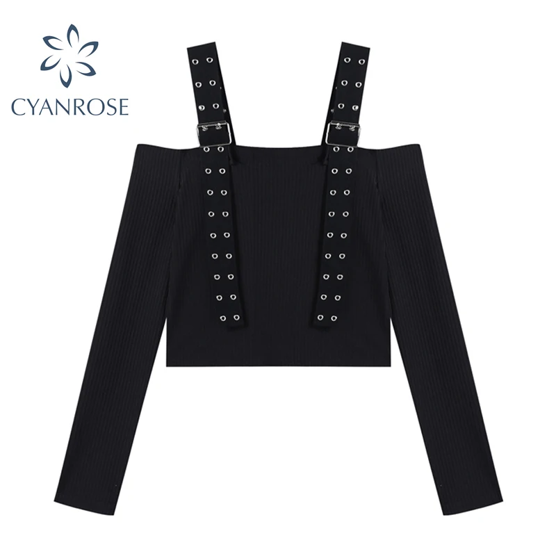 Сексуальная облегающая короткая футболка на бретелях женские футболки с