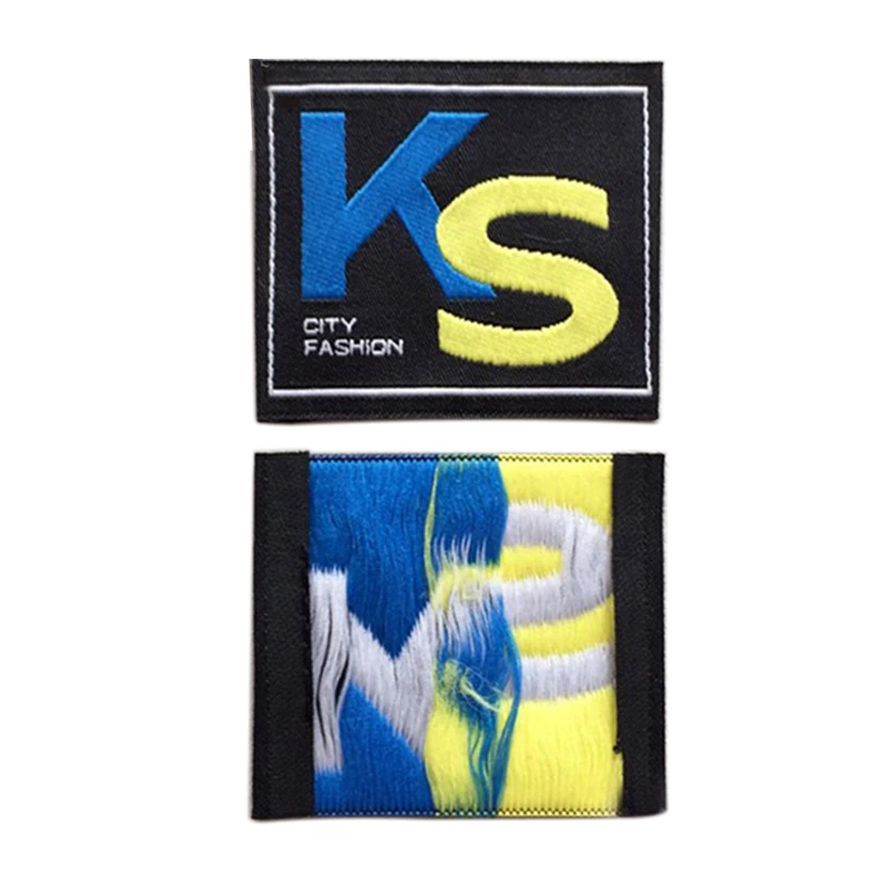 Высококачественные пользовательские этикетки для одежды брендовые тканые