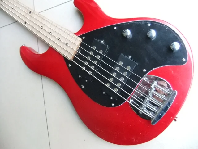 Бесплатная доставка новинка 5 струн электрический бас Musicman высшего качества в Matel