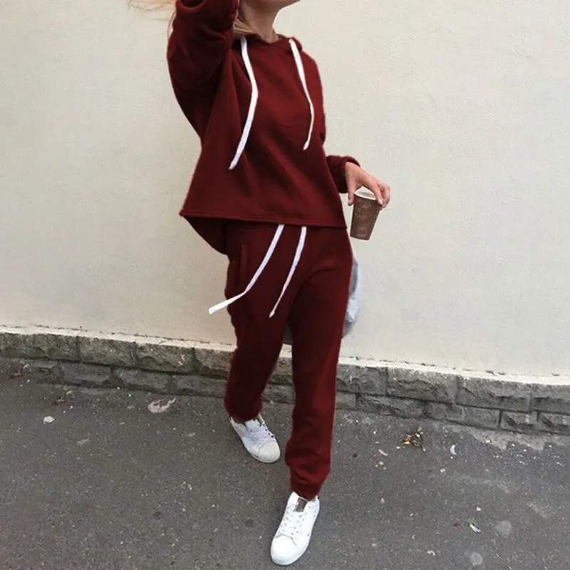 Высококачественный осенний спортивный костюм 2021 Толстая Толстовка с длинным