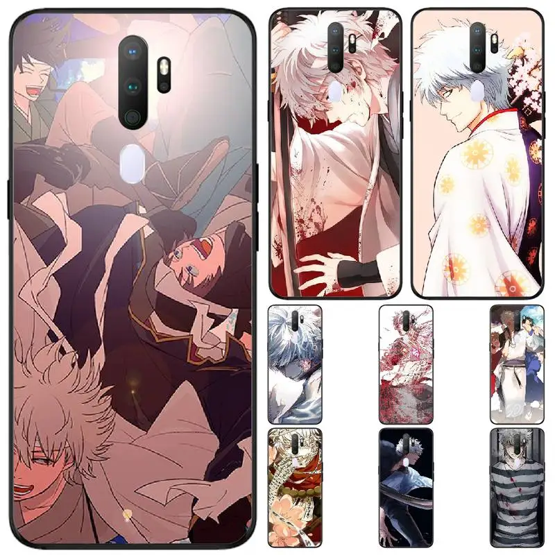 Reayou второй Размер Джинтама крутой черный ТПУ мягкий резиновый чехол для телефона