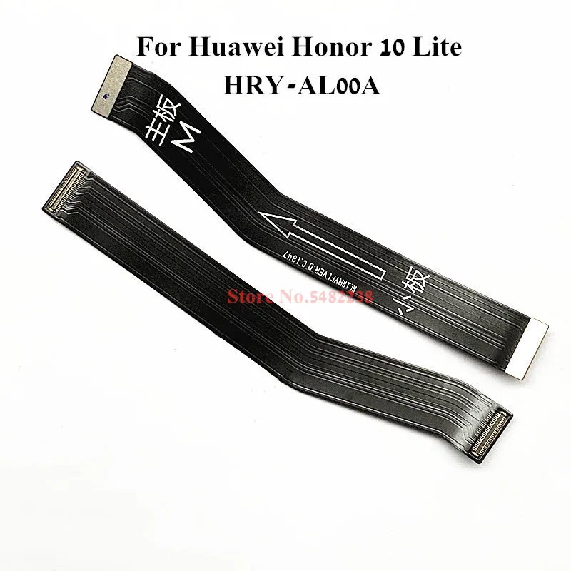 

Гибкий кабель для Huawei Honor 10 Lite 100%, HRY-AL00a оригинал, разъем USB для материнской платы, лента для передачи данных