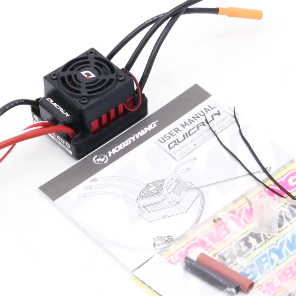 Безсенсорные бесщеточные контроллеры скорости Hobbywing QuicRun-WP-10BL60 60A ESC для