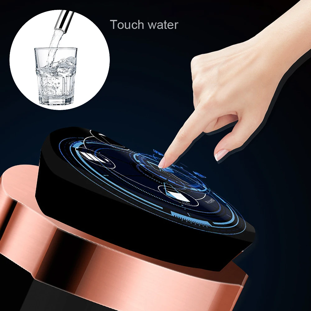 Двойной насос Smart Touch диспенсер для воды беспроводной электрический насос для бутылки воды бутылки для питьевой воды
