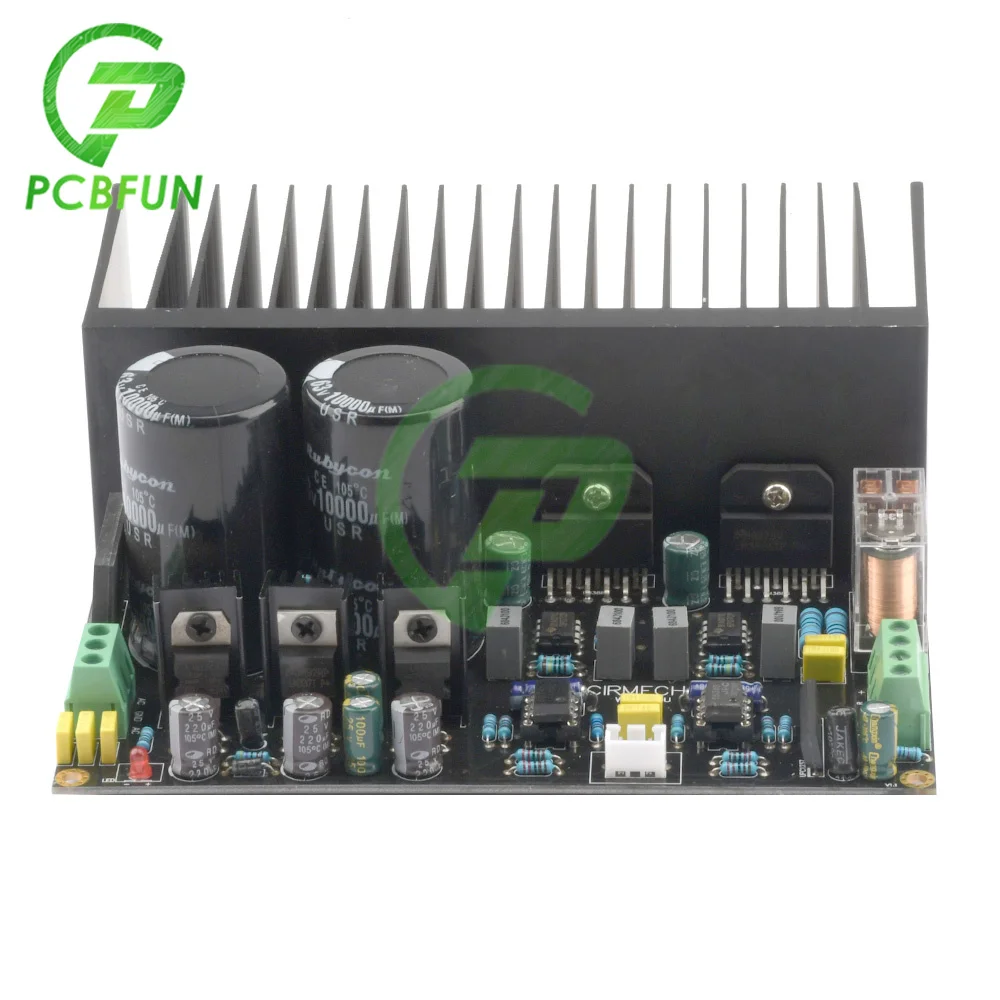 Стерео усилитель мощности LM3886 5534 Плата усилителя OP07 DC Servo предварительный