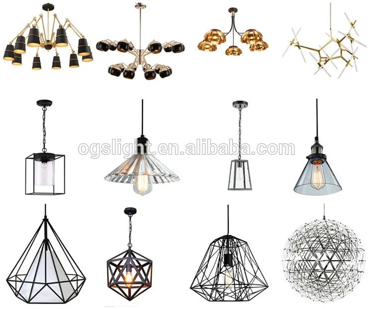 Современный необычный креативный стеклянный подвесной светильник ручной работы