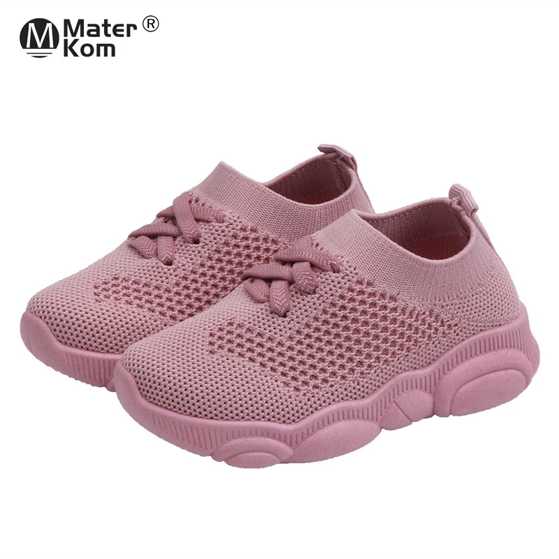 

Детские кроссовки на мягкой подошве, Нескользящие, дышащие, повседневная износостойкая обувь для начинающих ходить мальчиков и девочек, ра...