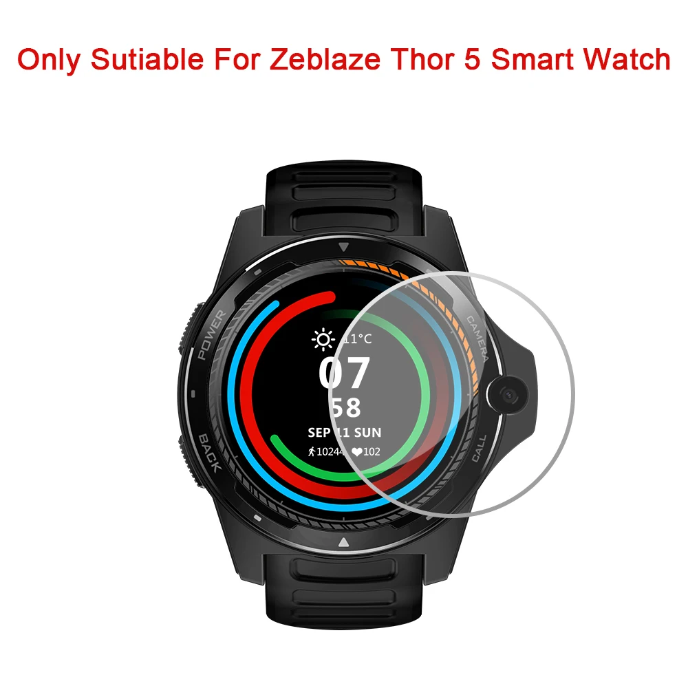 Защитная пленка из закаленного стекла для Zeblaze Thor 5 Smart Watch 1 39 дюймов шт/2 шт/3 шт 9H