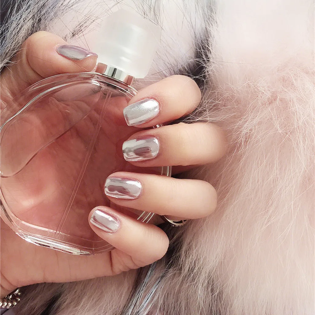 1 коробка золотистые Блестящие Блестки для ногтей модные ногтей|Акриловые