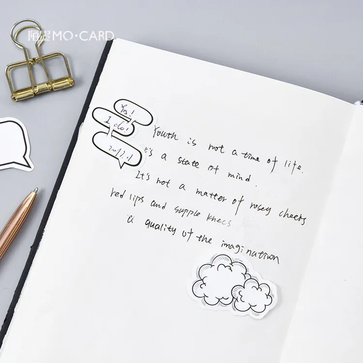 2021 новый ящик для комментариев канцелярские наклейки s дневник ручной работы