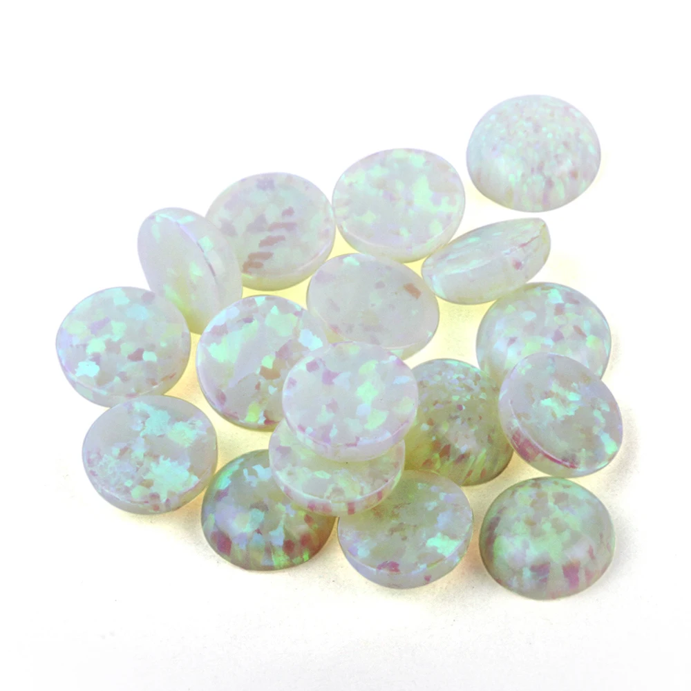 20pcs/lot Amazing 1.5mm-10mm Round Cabochon Synthetic OP65 Loose Opal Stone Beads | Украшения и аксессуары