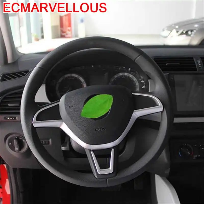 

Automotivo Acessorios Auto Sticker Interior Car Accessories Steering Wheel FOR Skoda Fabia Octavia Rapid Spaceback Superb Yeti