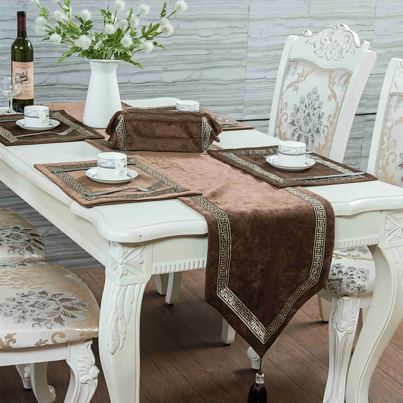 Modern Minimalist Table Runner Tea Cloth Bed End Towel Flag TV Cabinet Cover Living Room Decoration | Дом и сад