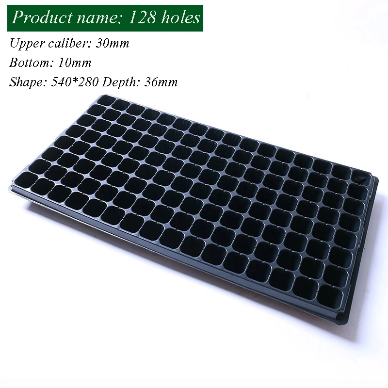 21/32/50/72/105/128/200 Holes Cells Seeding Tray Plastic Nursery Grow Box Seed Sowing Flats Garden Greenhouse Tools Plant Flower