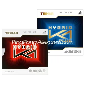 TIBHAR K1 резина для настольного тенниса (предпредшейное нападение) Оригинальная гибридная губка TIBHAR K1 PLUS для пинг-понга