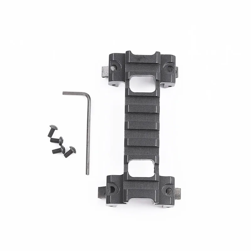 

MP5 Tactical 8 Slot 20mm Top Picatinny Rail Claw Red Dot Sight scope Mount Base for Airsoft HK GSG5 G3 HK53 Hunting Accessories