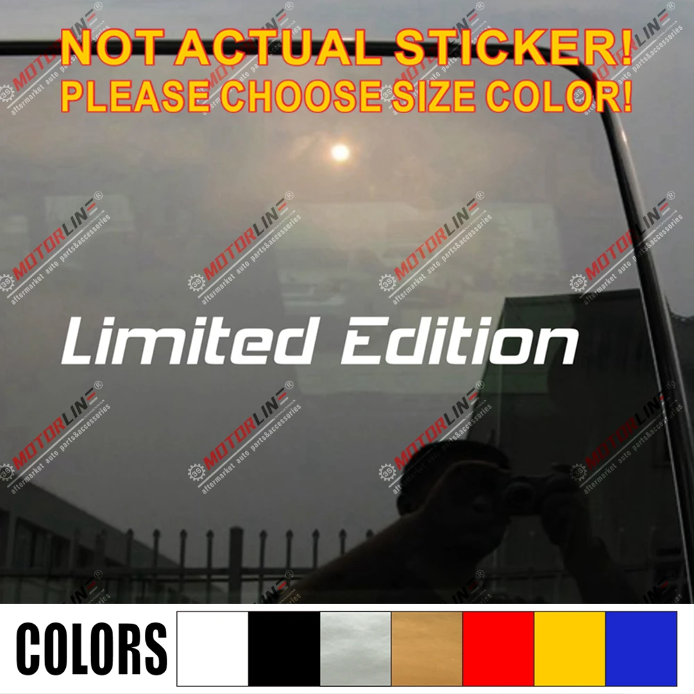 Ограниченная серия Наклейка автомобиля винил гоночный Спорт JDM стиль c выбрать
