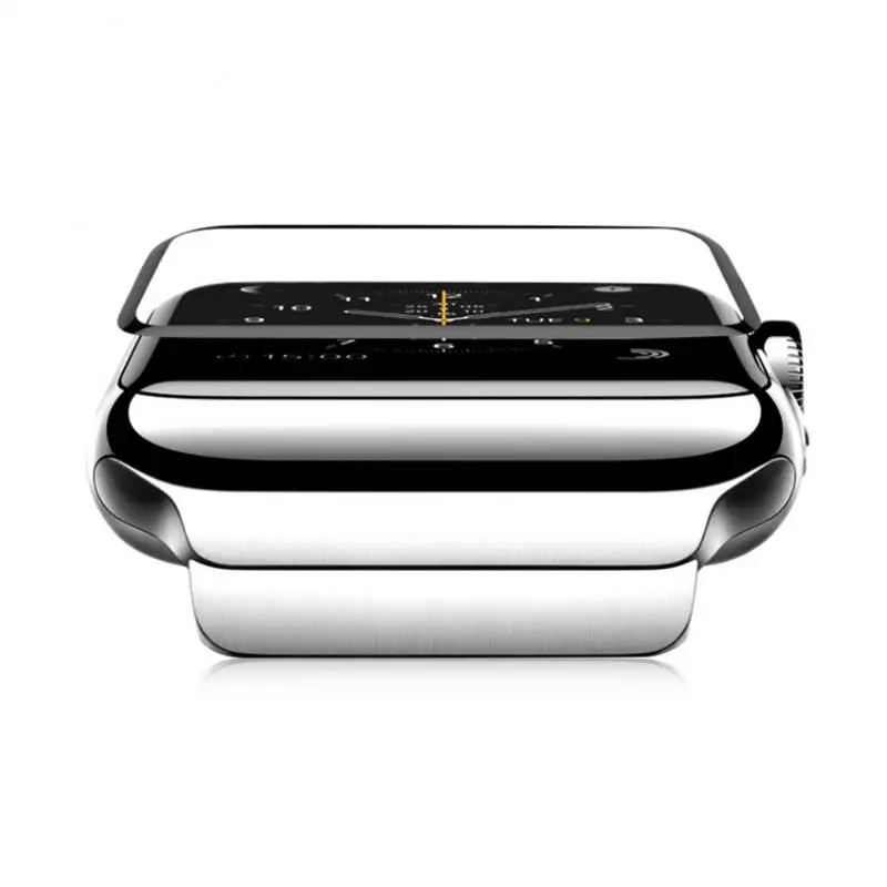 Мягкая ПЭТ полная Защита экрана для iWatch4 40 мм Высокая чувствительность к касанию