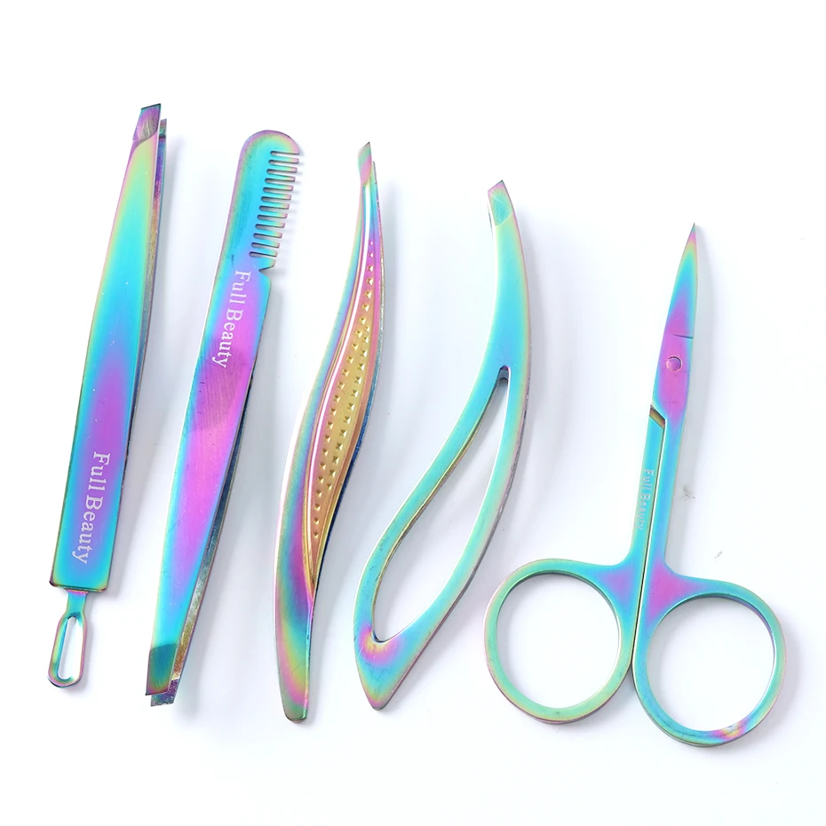 Профессиональный пинцет для бровей 1 шт. ножницы удаления омертвевшей кожи лица