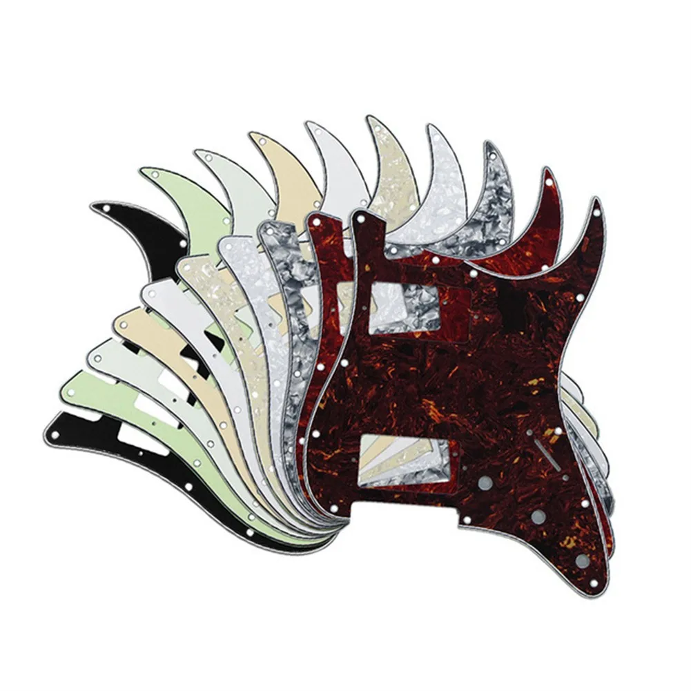 

3Ply 11Hole HH Guitar Pickguard Humbucker Anti-Scratch Plate For ST Electric Guitars Wide Colours Make Your Guitar Stand Out